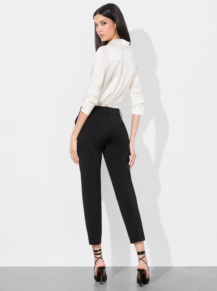 STACEY SLIM TROUSER - BLACK image 2 - Alice And Olivia