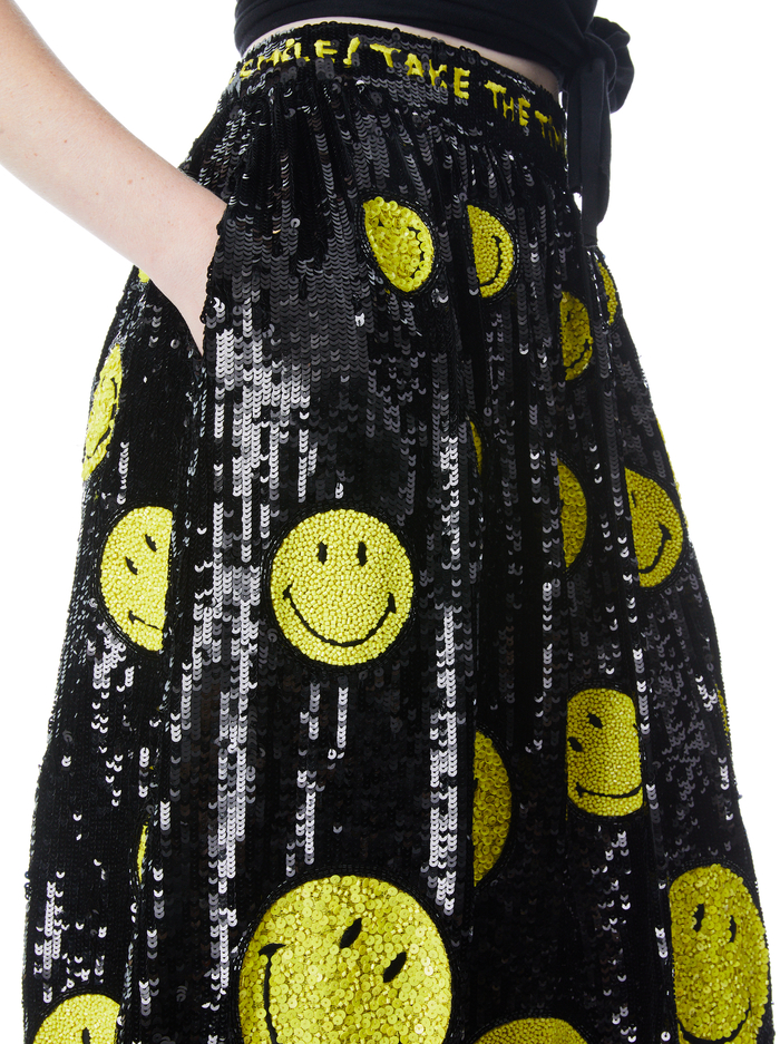 A+O X SMILEY TINA EMBELLISHED BALL GOWN SKIRT - MULTI image 3 - ALICE + OLIVIA