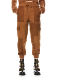 TRIBECA PATCHWORK JOGGER - CAMEL