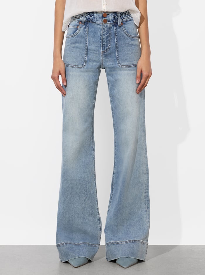 ANABELL BLUE-JUNO BRAIDED JEAN