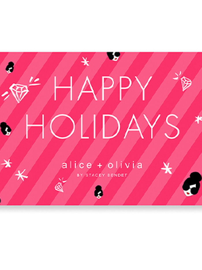 HAPPY HOLIDAYS E-GIFT CARD - 