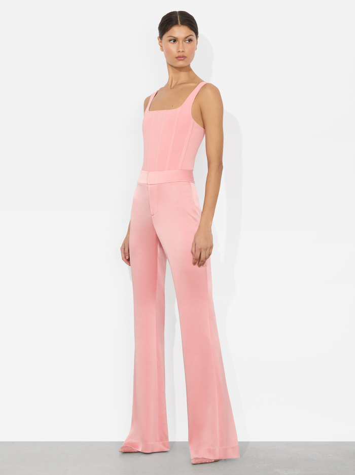 DEANNA BOOTCUT PANT - DUSTY ROSE image 4 - Alice And Olivia