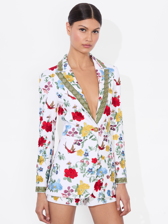 DOLLHOUSE-BREANN EMBROIDERED BLAZER