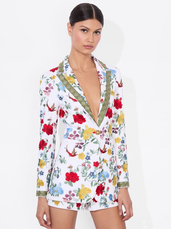 DOLLHOUSE-BREANN EMBROIDERED BLAZER