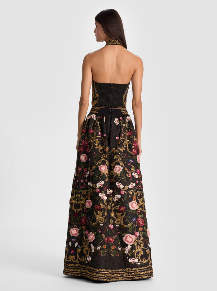 GATZ EMBELLISHED CROP TOP - EVERMINE image 2 - Alice And Olivia