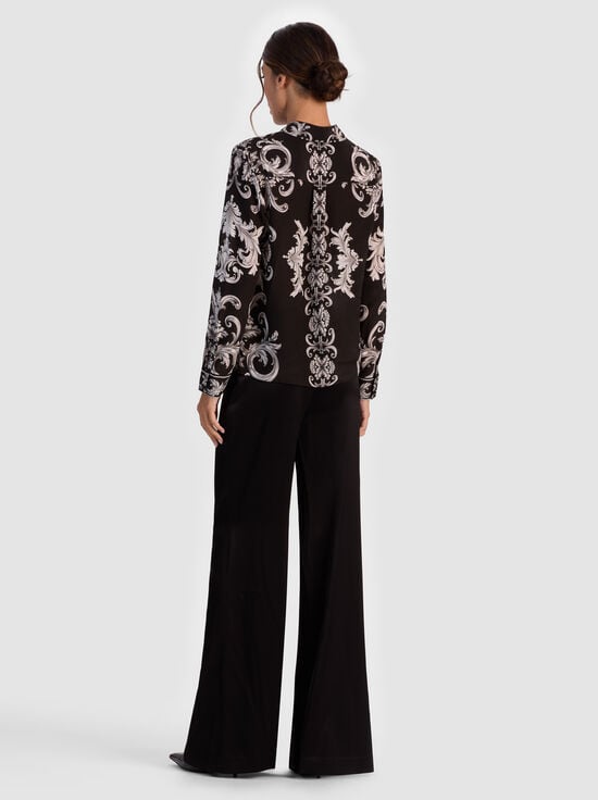 WINTER'S TALE-WILLA SILK BLOUSE