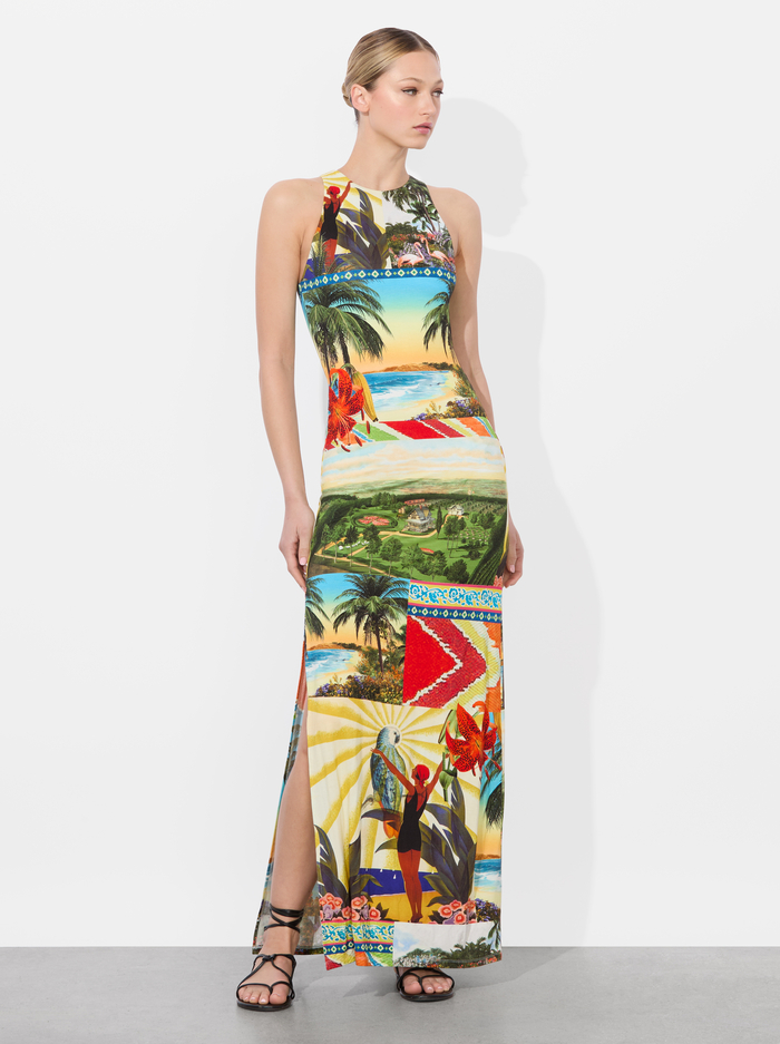 PANIA MAXI DRESS - ISLAND DREAMS image 4 - Alice And Olivia