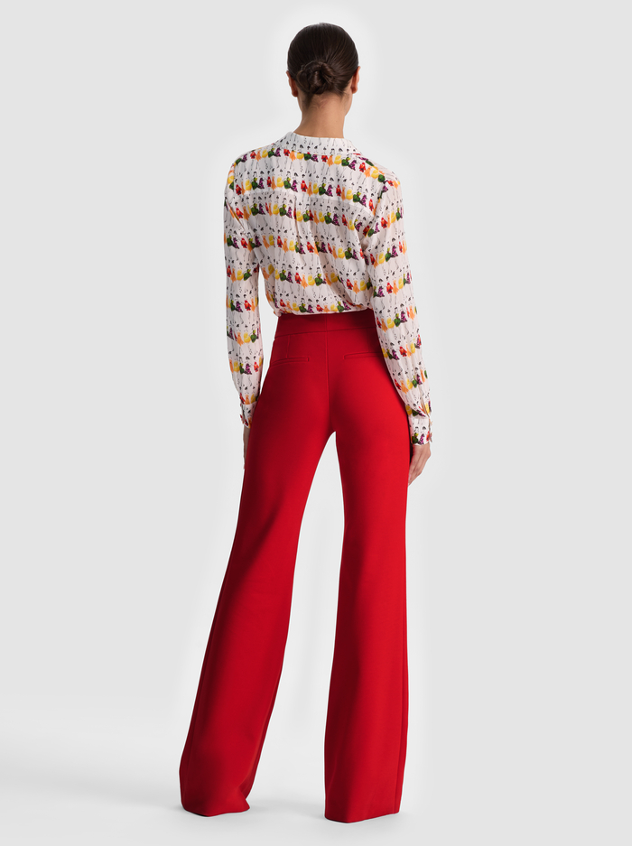 ANDREW PANT - CHILI PEPPER image 2 - ALICE + OLIVIA