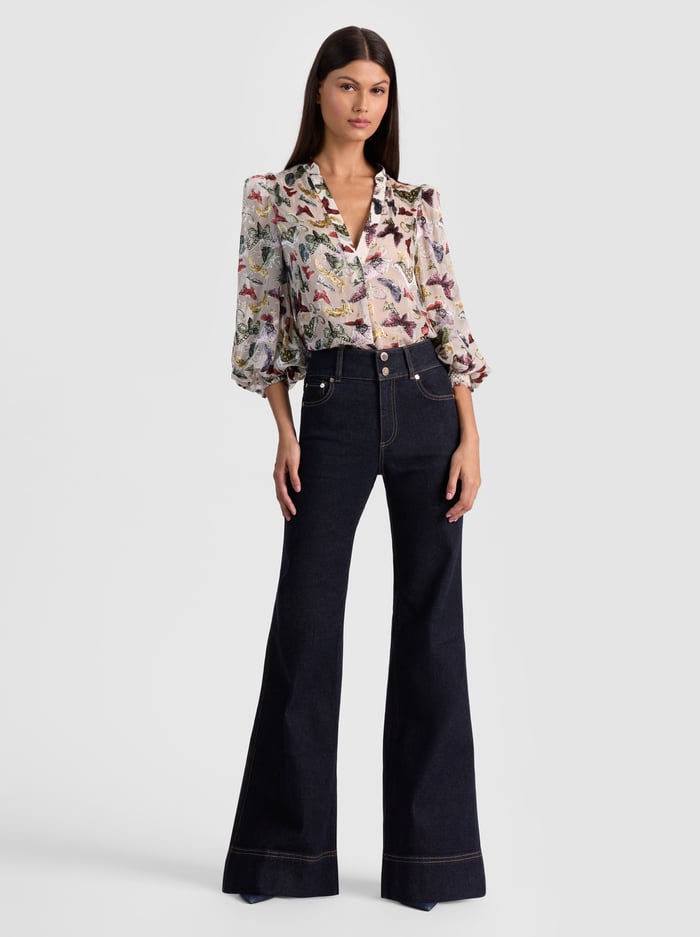 SHEILA BLOUSE - SPREAD YOUR WINGS image 4 - Alice And Olivia