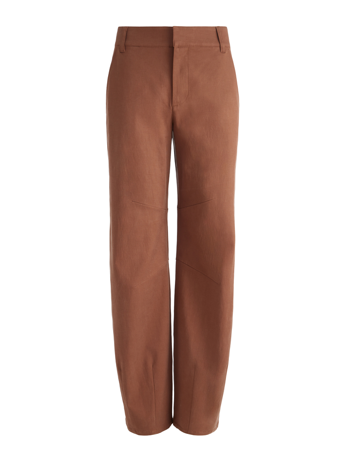 PORTER BALLOON TROUSER - CAMEL image 5 - Alice And Olivia