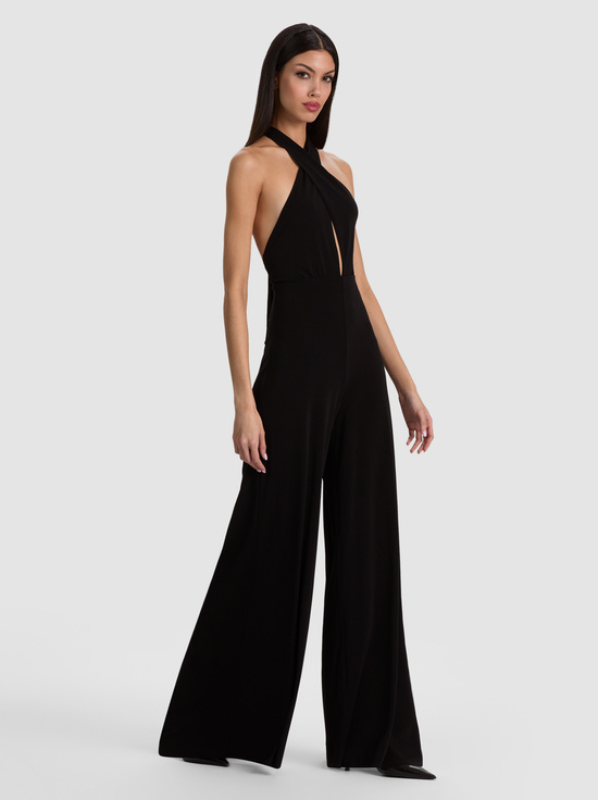 BLACK-EVELINA HALTER JUMPSUIT
