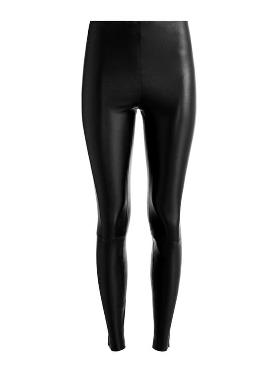 BLACK-LENNOX LEATHER LEGGING