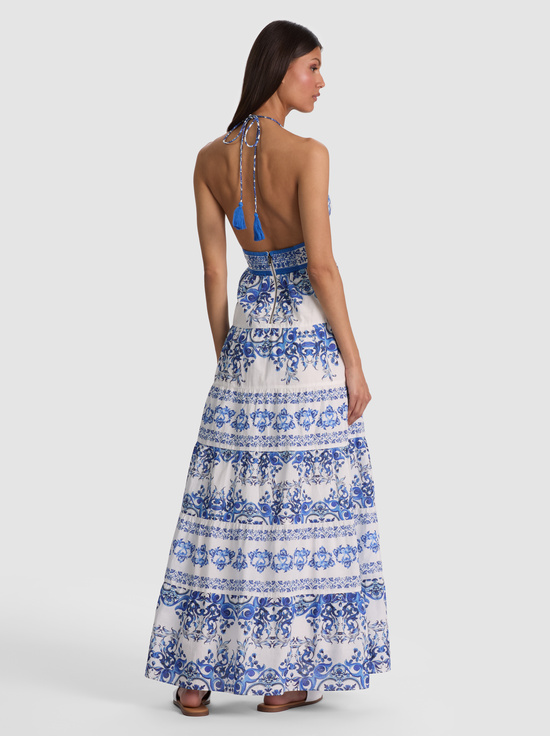 SOLSTICE-KAROLINA TIERED MAXI DRESS
