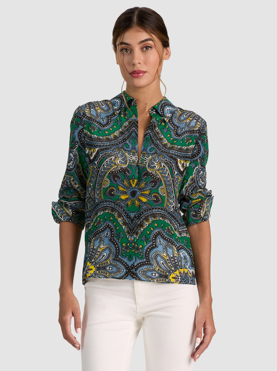 WILLA SILK BLOUSE