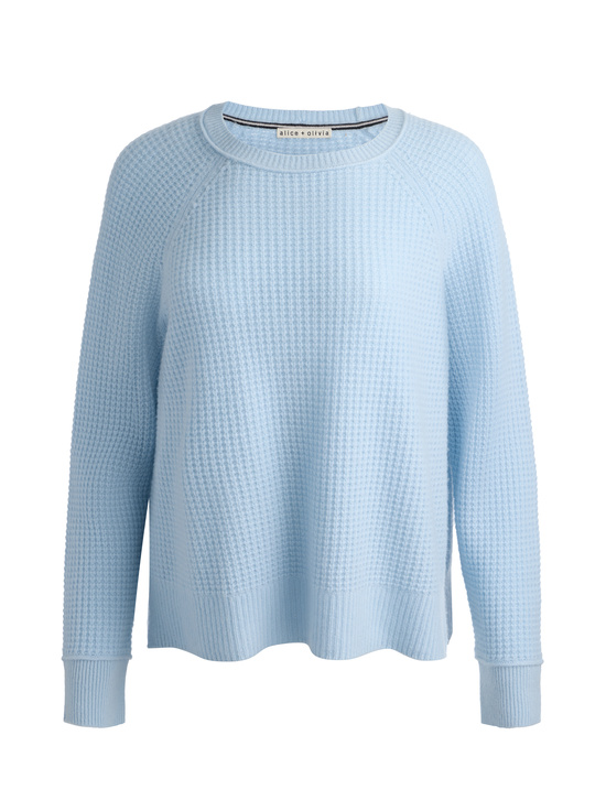 CAROLINA BLUE-COLIN RELAXED RAGLAN CREWNECK