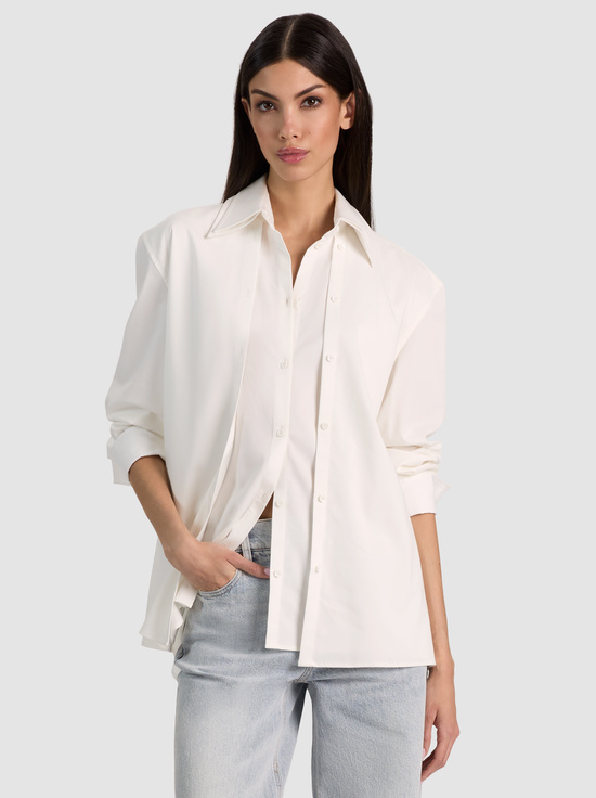 AIMEE DOUBLE LAYER BUTTON DOWN