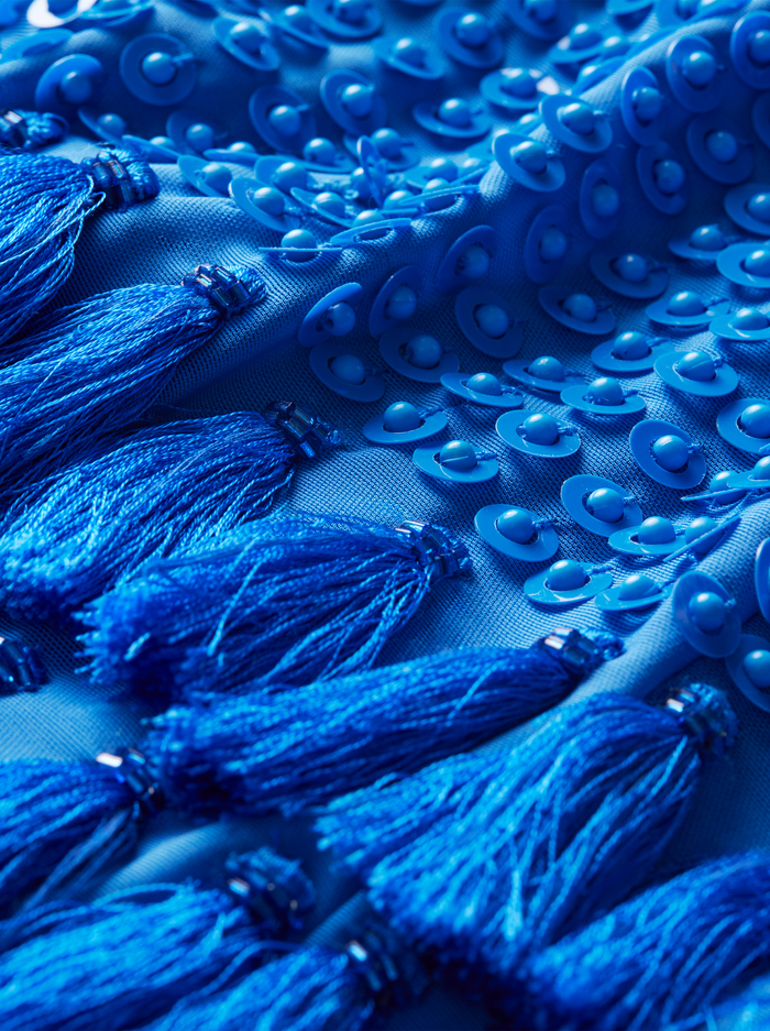 GEORGIE EMBELLISHED GOWN - TRUE BLUE image 1 - Alice And Olivia