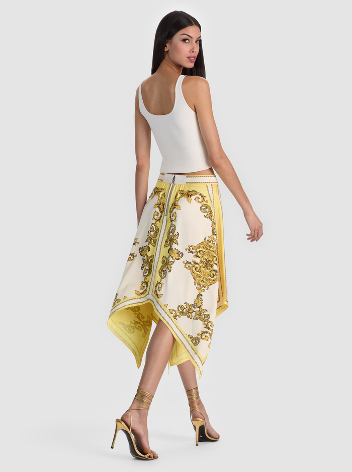 DAVINA MIDI SKIRT - GOLDEN COAST image 2 - ALICE + OLIVIA