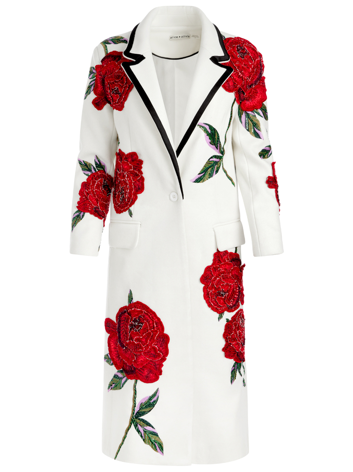 IVAN EMBELLISHED COAT - LE PARISIEN image 6 - Alice And Olivia