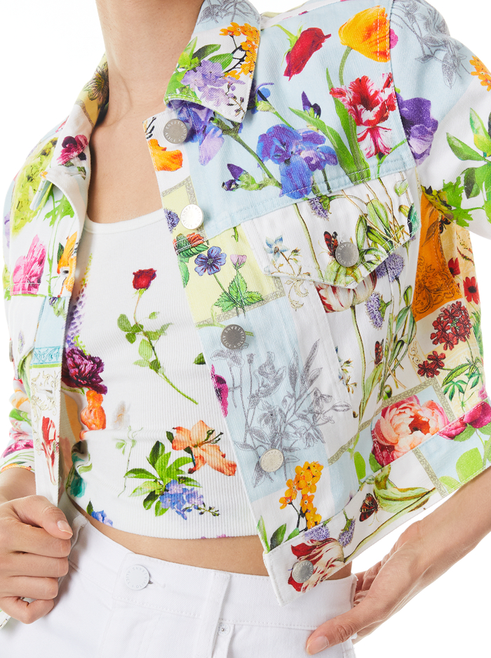 CHLOE BOXY CROPPED JACKET - MAKE A STATEMENT image 2 - Alice And Olivia