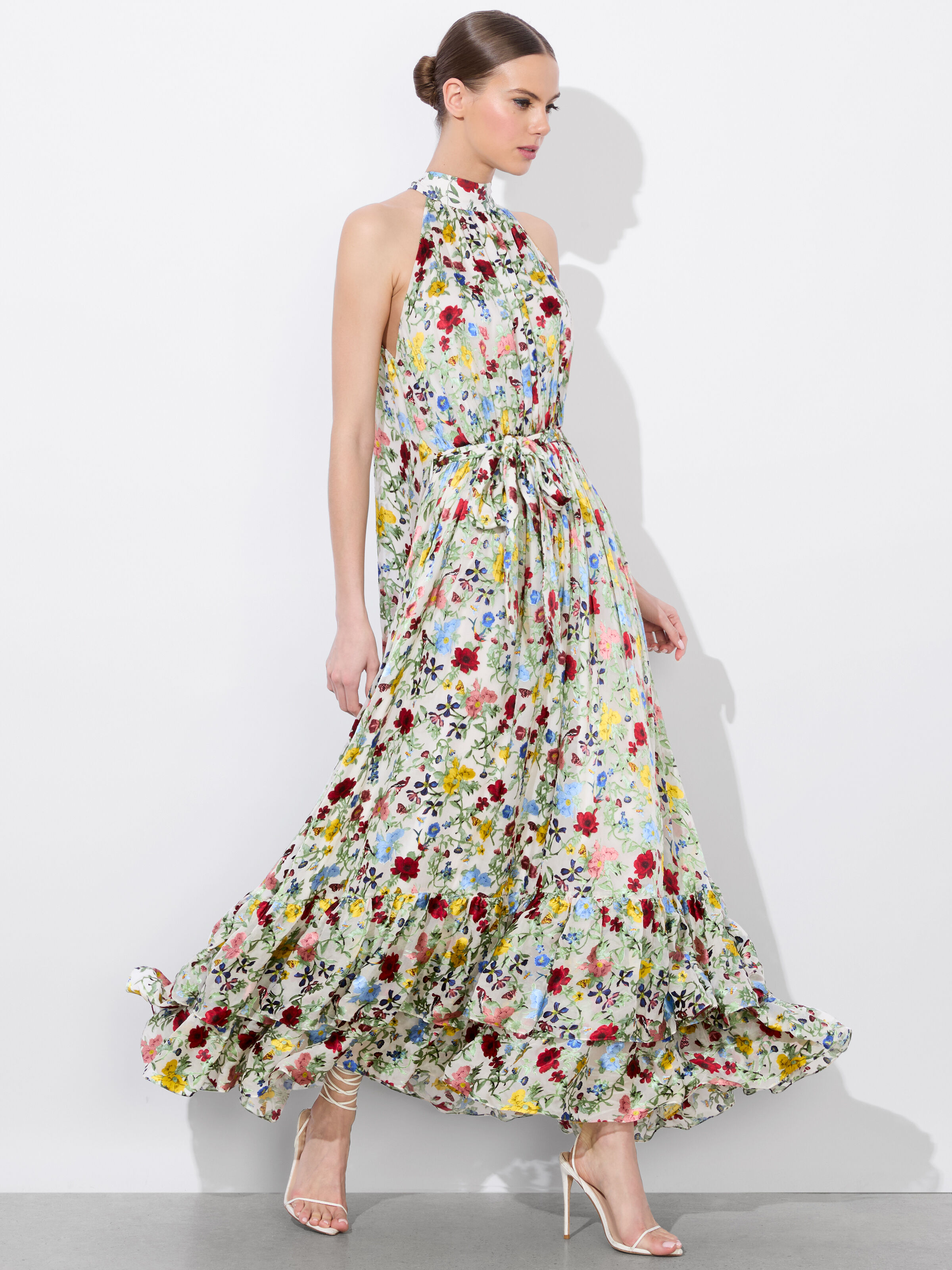 Rosalee Maxi Dress In Versailles | Alice + Olivia Rosalee Maxi Dress In Versailles | Alice + Olivia