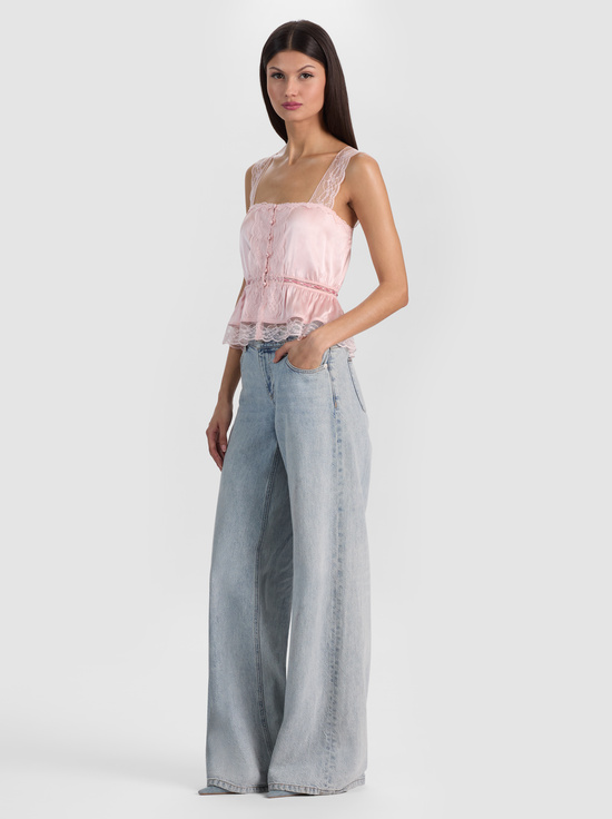 ENGLISH ROSE-ANNABETH CROPPED TANK