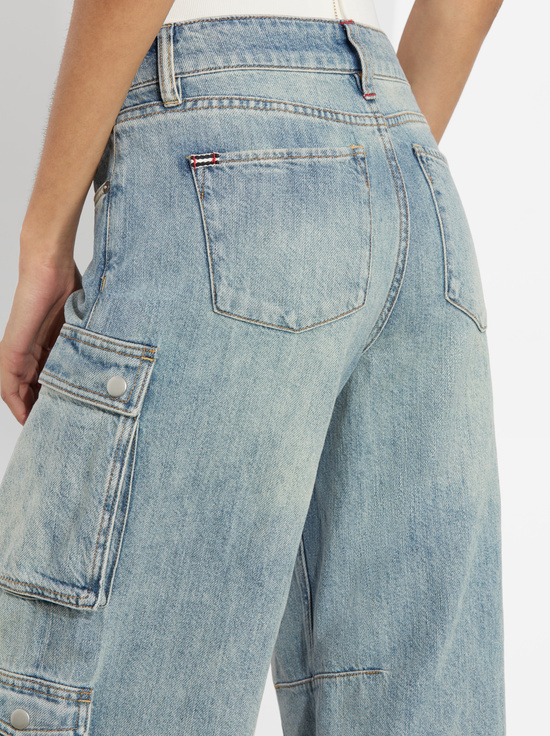 SIERRA VINTAGE BLUE-OLYMPIA CARGO JEAN