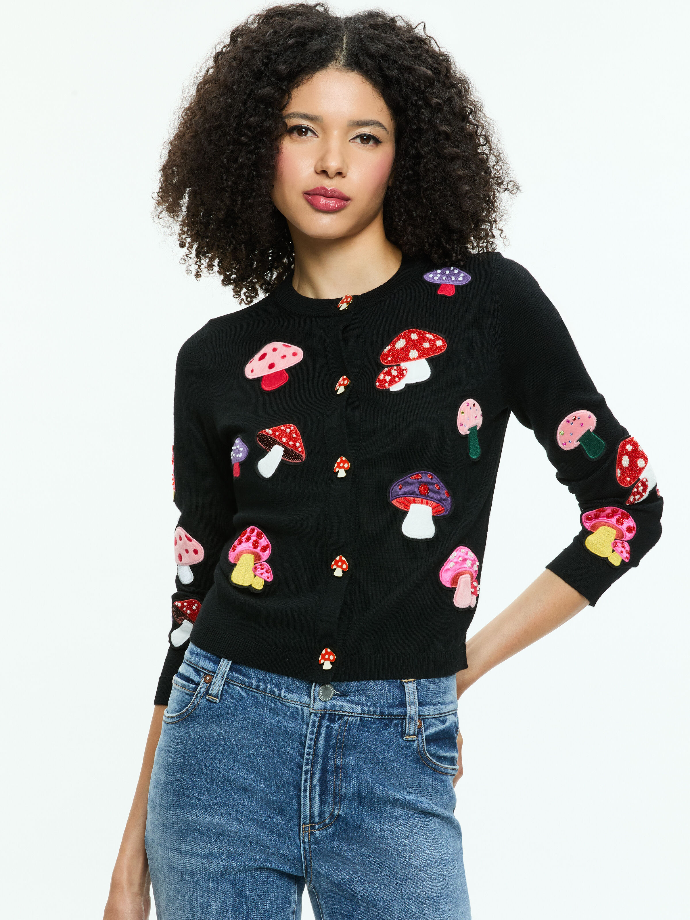 Alice and olivia ruthy cardigan deals