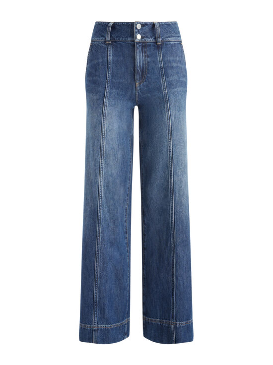 DARBY VINTAGE BLUE-MAME WIDE LEG JEAN