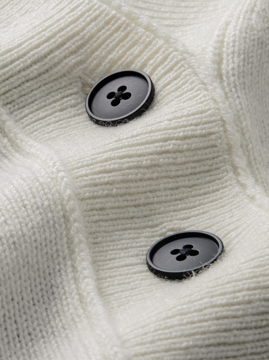ECRU/BLACK-EDELMAN CARDIGAN