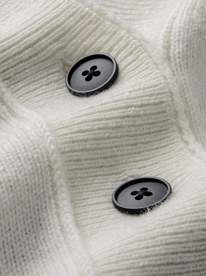 EDELMAN CARDIGAN - ECRU/BLACK image 1 - Alice And Olivia