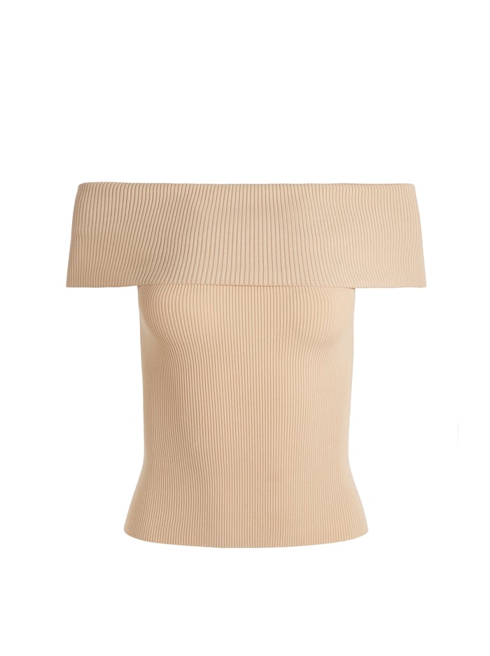 DOLAN PULLOVER - ALMOND image 5 - Alice And Olivia