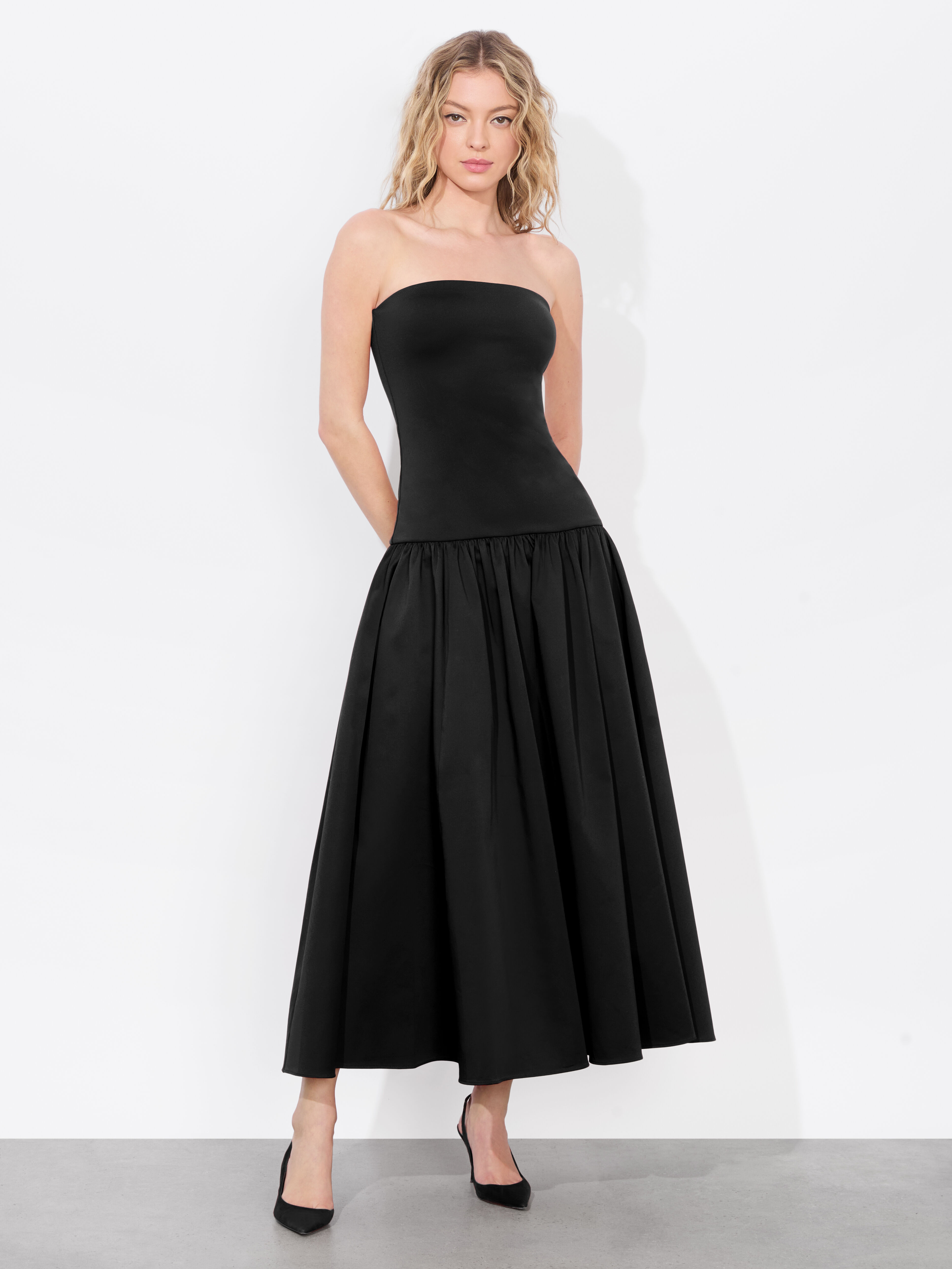 Paulette One Shoulder Fitted Gown In Bright Poppy | Alice +