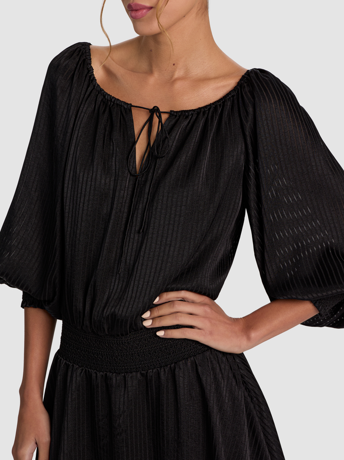 PAULINE DROP WAIST MINI DRESS - BLACK image 1 - ALICE + OLIVIA