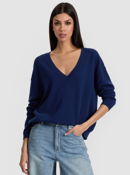 INDIGO-WILLIAMS CASHMERE PULLOVER