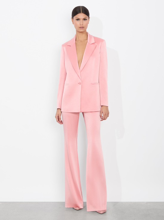 DUSTY ROSE-DENNY BOYFRIEND BLAZER