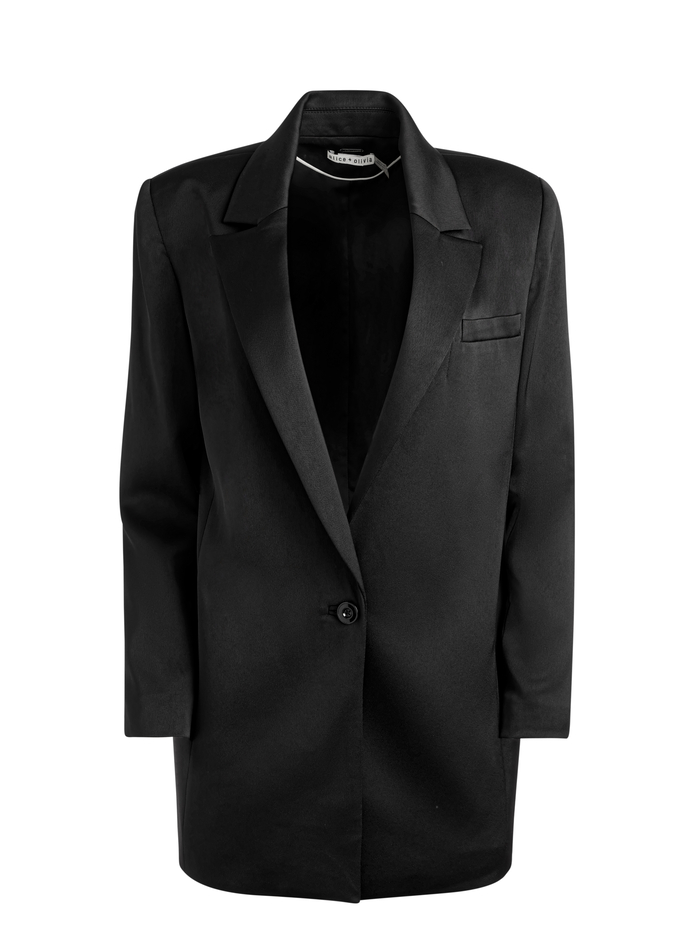 COLLEY OVERSIZED BLAZER - BLACK image 5 - Alice And Olivia