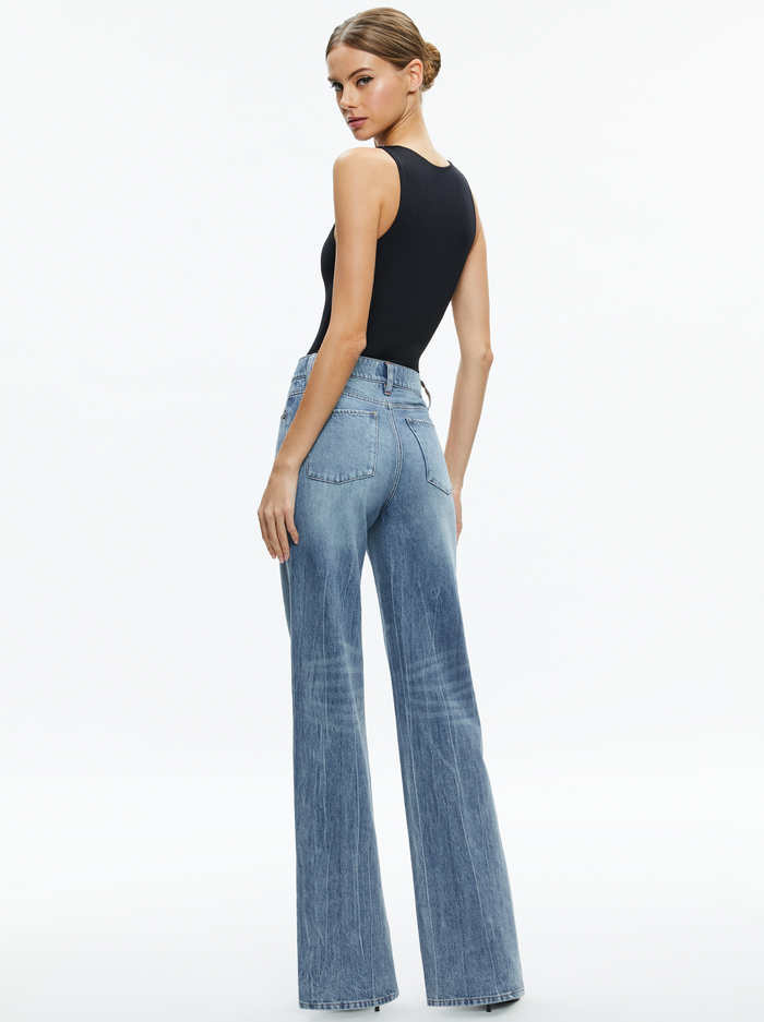 ROTHY SLEEVELESS SCULPT BODYSUIT - BLACK image 1 - Alice And Olivia