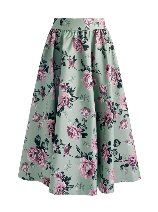 SAGE MULTI-NILDA VOLUMINOUS SKIRT