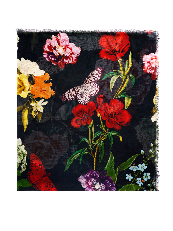 LOLA SCARF - IN THE WIND FLORAL image 6 - Alice And Olivia