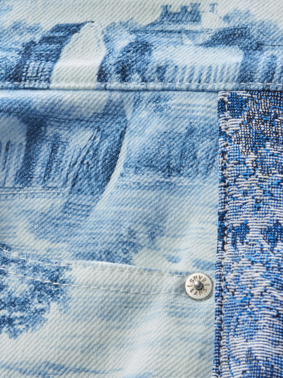 CHATEAU-WEEZY PRINTED JEAN