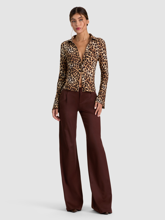 FREYA BUTTON DOWN TOP
