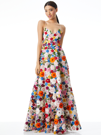 Women S Dresses Slip A Line Floral Alice Olivia