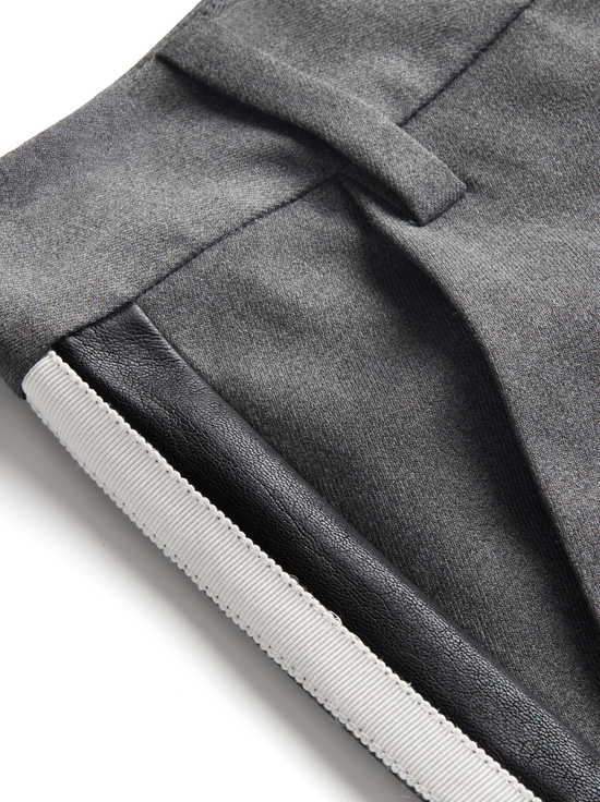 STORM GREY/BLACK-STU BAGGY PANT