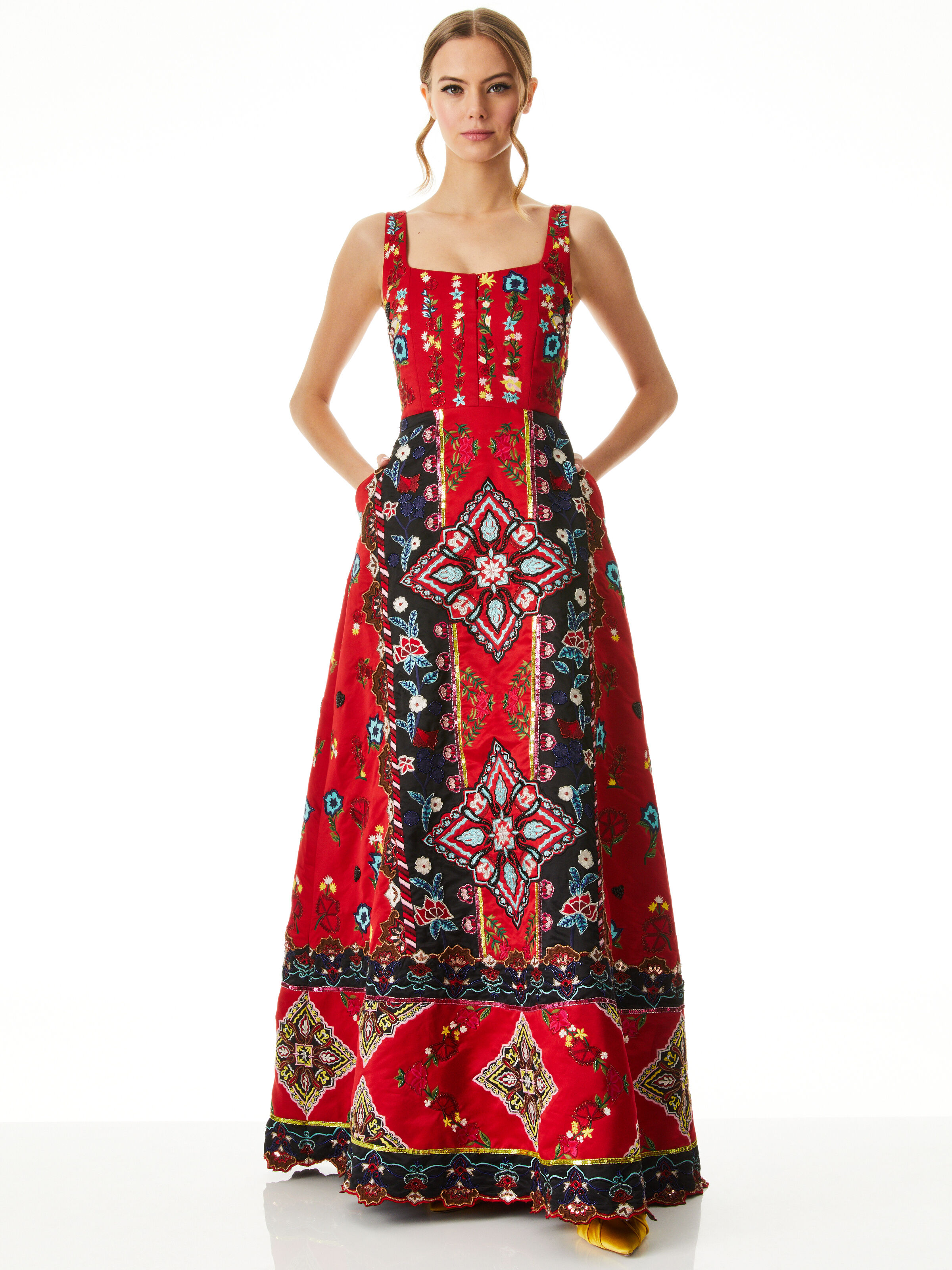 Alice and olivia hotsell gown