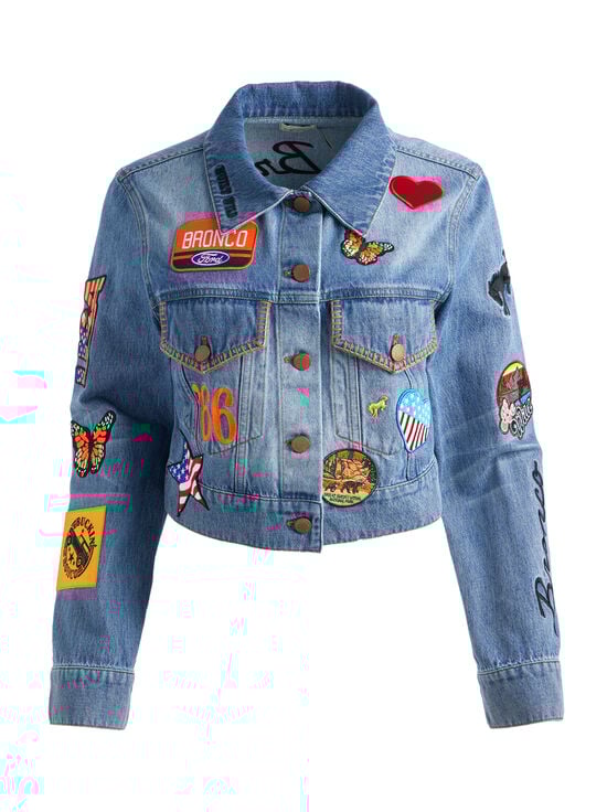 BROOKLYN BLUE-A+O X BRONCO JEFF DENIM JACKET