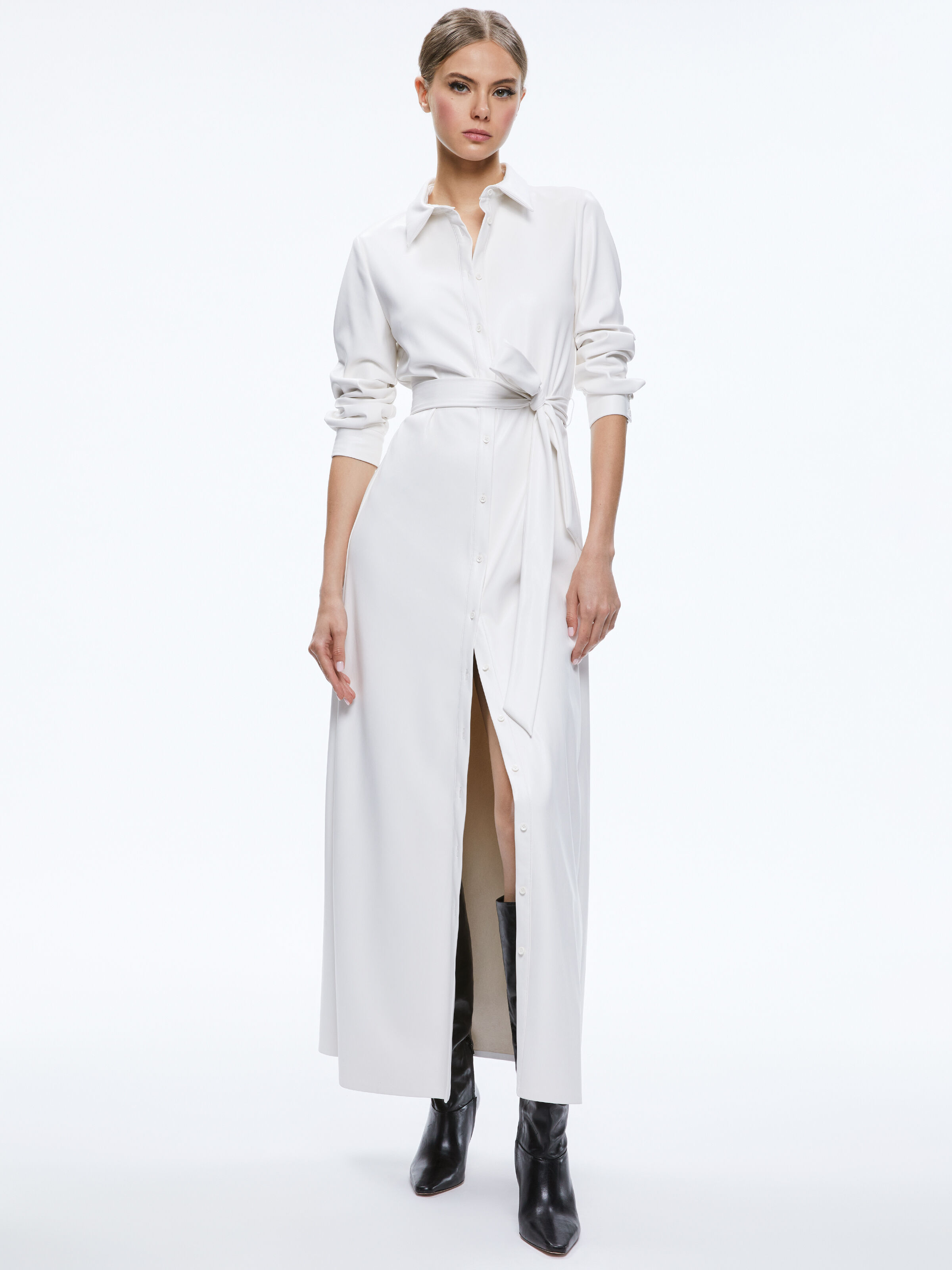 White alice new arrivals and olivia dress