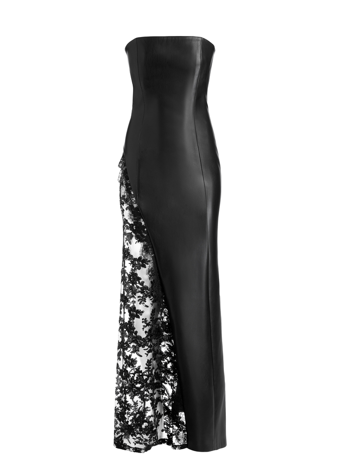 RETHA VEGAN GOWN - BLACK image 5 - Alice And Olivia