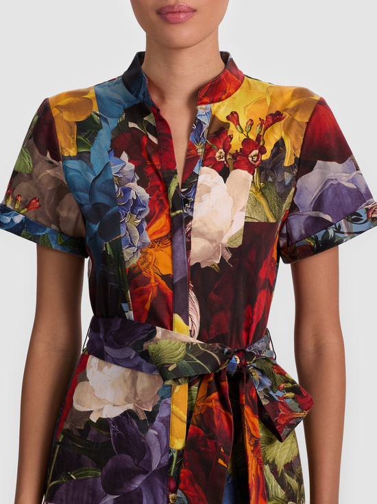 FLOURISH LG-LUCY MIDI SHIRT DRESS