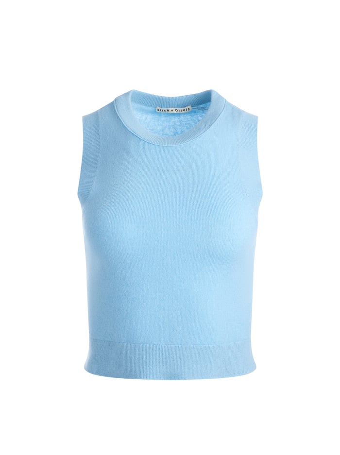 ARACELI SHELL - MINERAL BLUE image 5 - Alice And Olivia